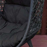 Outdoor All-Weather Wicker Egg Chair
