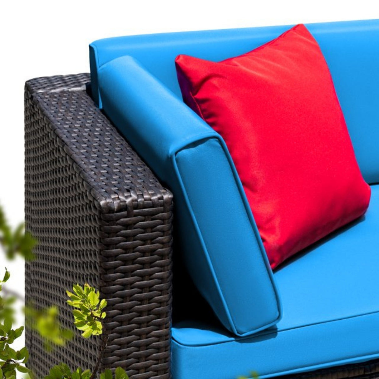 Outdoor All-Weather Rattan Wicker Single Seater Sofa