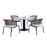 All Weather Resistant 5-Piece Outdoor Dining Set