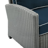 7 Piece Outdoor Wicker Conversation Furniture Set