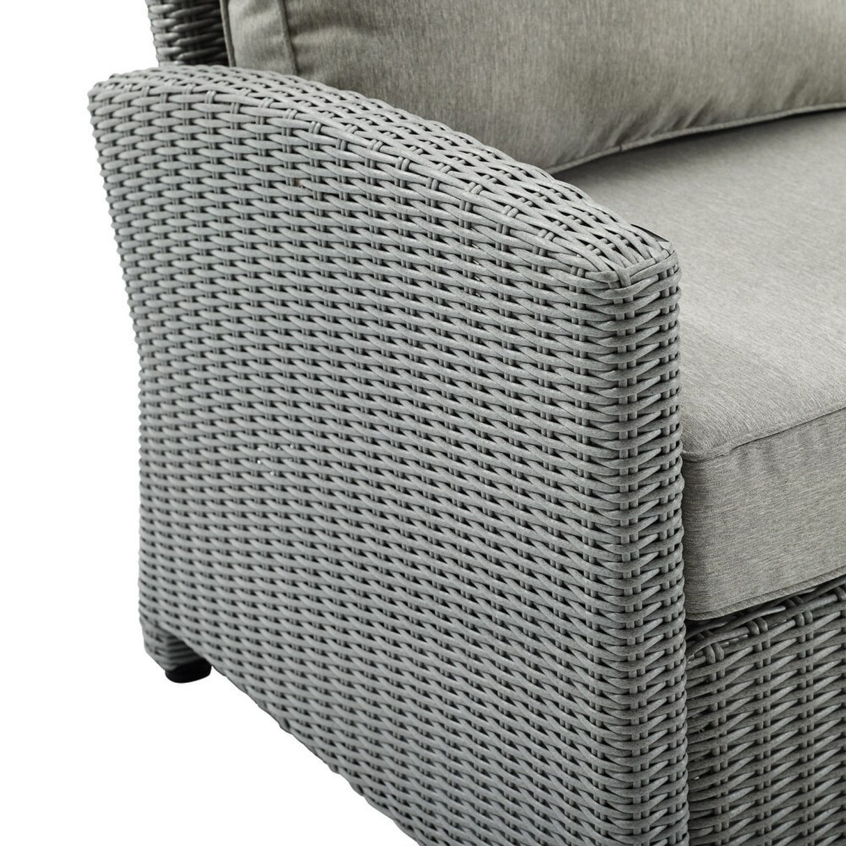 7 Piece Outdoor Wicker Conversation Furniture Set