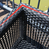 Outdoor Rattan Wicker 4-Seater Sofa Set