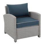 4 Pieces Patio Furniture Set, Outdoor Sectional Sofa