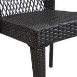 Outdoor Rattan Wicker Patio Dining Chairs