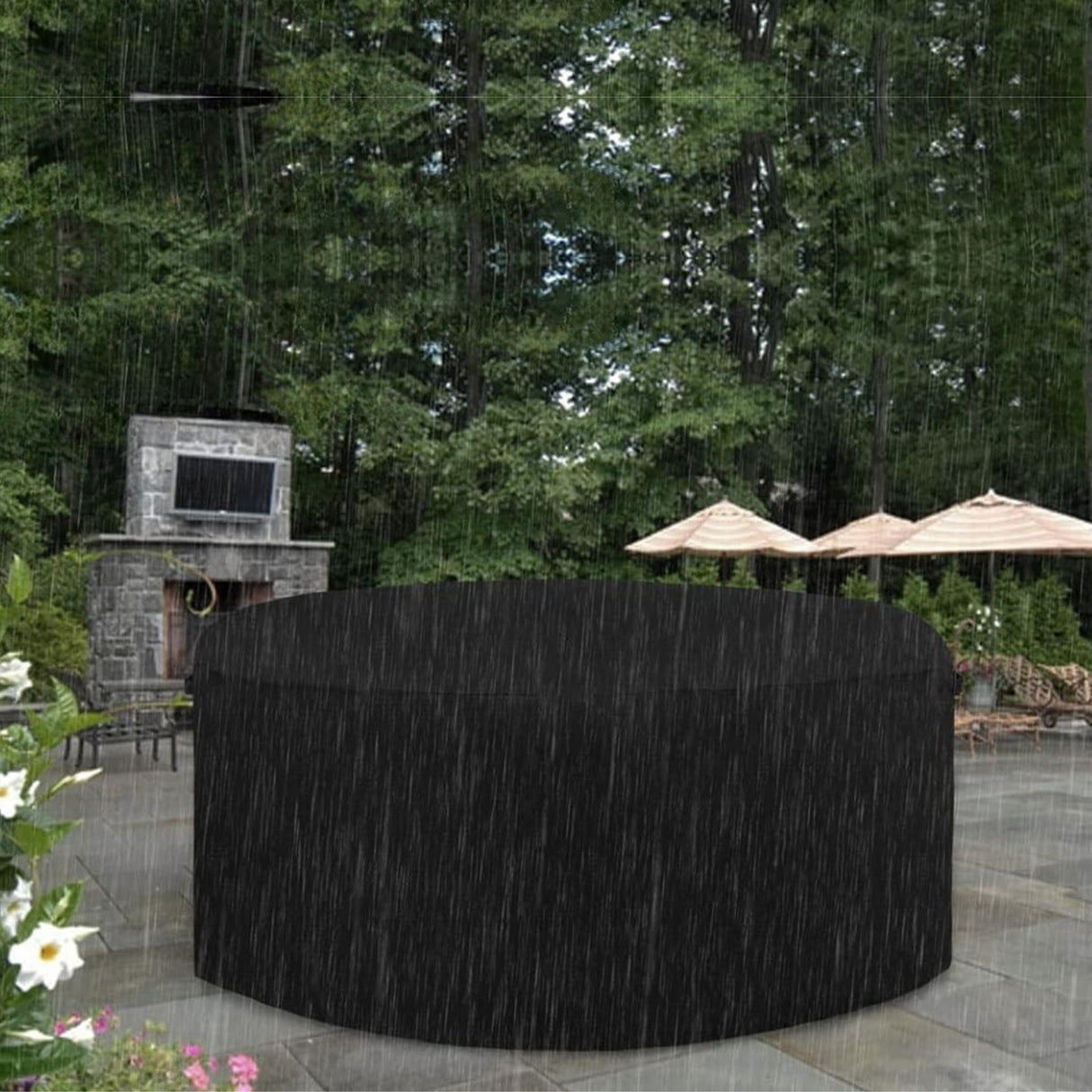 Outdoor 4+1 Dinning Set Cover