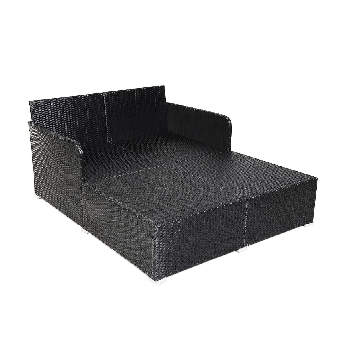 Outdoor Patio Double Seater Daybed For Garden, Poolside