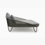 Outdoor Rope Patio Furniture Daybed (Grey)