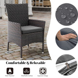 10-Piece Outdoor Patio Rattan Dining Set