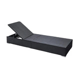 Outdoor 2-Piece Chaise Lounge Chair with Adjustable Settings and Cushions