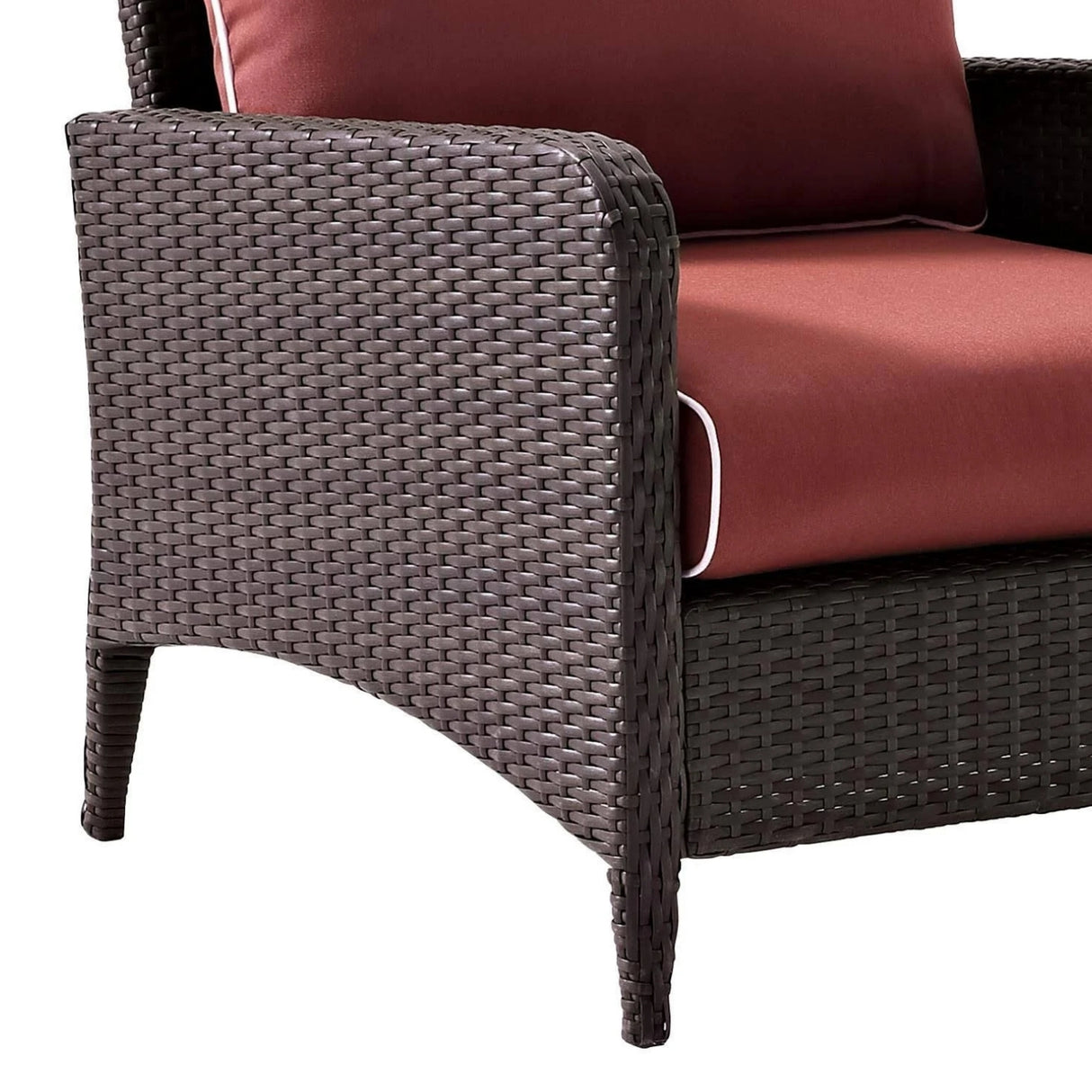 1-Piece Outdoor Wicker Single Seater Sofa