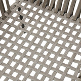 2-Piece Outdoor Rope Patio Dining Chairs