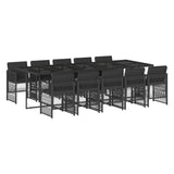 10 Seater Outdoor Rattan Wicker Dinning Set