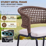 All Weather Resistant 5-Piece Outdoor Dining Set