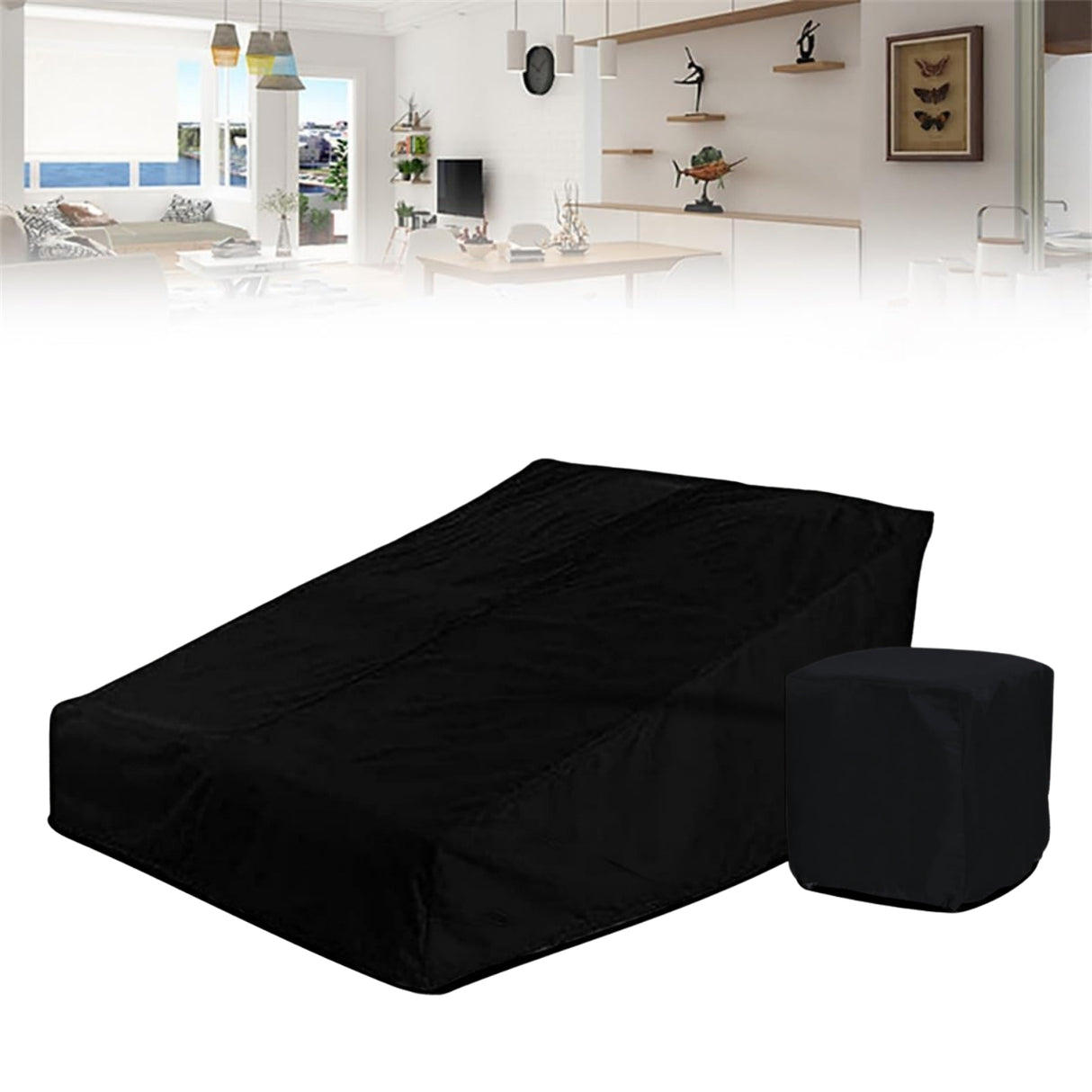 Outdoor Daybed With Table Cover