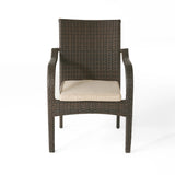 4-Piece Outdoor Rattan Wicker Patio Dining Chairs
