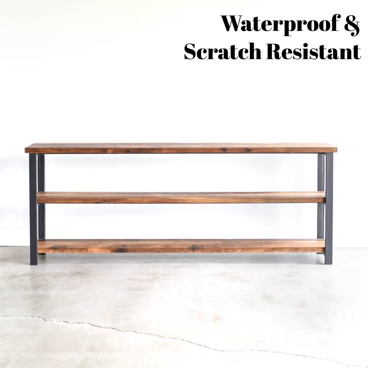3-Tier Sheesham Wood Top Book Shelf