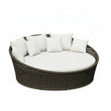 Outdoor Rope Round Patio Daybed Sofa