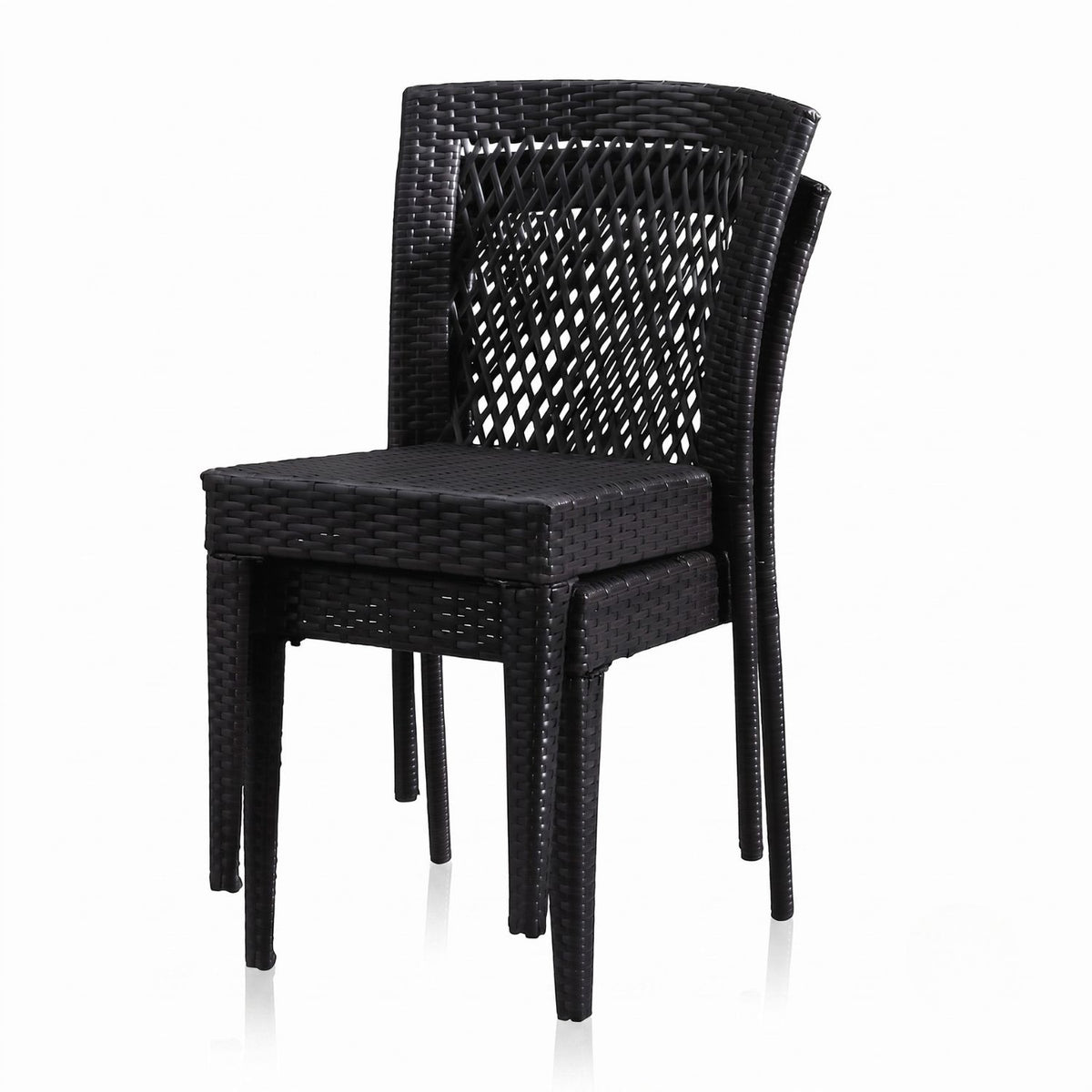 Outdoor Rattan Wicker Patio Dining Chairs