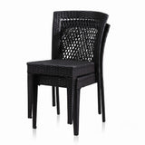 Outdoor Rattan Wicker Patio Dining Chairs