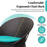 3-Piece Outdoor Rattan Wicker Patio Set