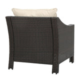1-Piece Outdoor Wicker Single Seater Sofa