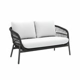 Outdoor 4 Seater Rope Conversation Sofa Set