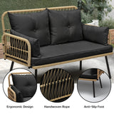 Outdoor Rope Loveseat Sofa