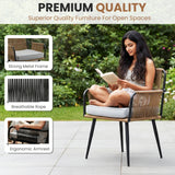 3-Piece Rope Patio Set - Perfect for Outdoor Entertaining