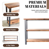 3-Tier Sheesham Wood Top Book Shelf