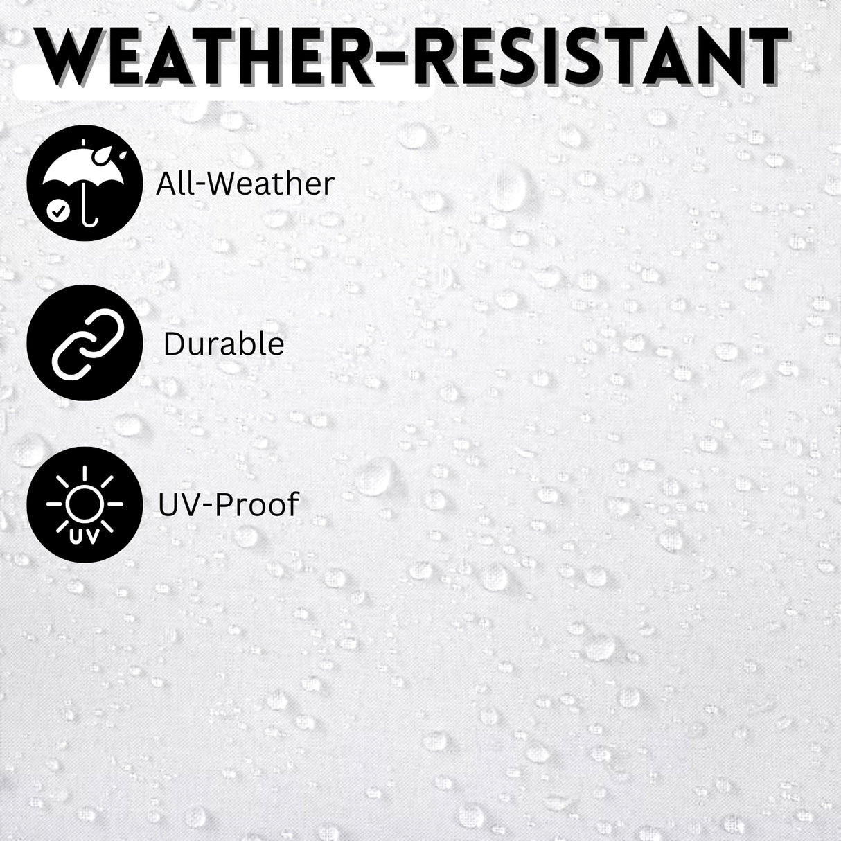 9ft White Color Outdoor Patio Umbrella with Centre Pole