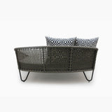 Outdoor Rope Patio Furniture Daybed (Grey)