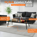 4-Piece Outdoor Rope Sofa Set (Grey)