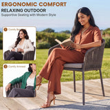 Outdoor Rope 5-Piece Patio Dining Set