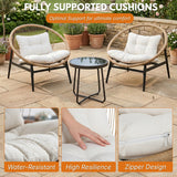 3-Piece Outdoor Patio Bistro Set
