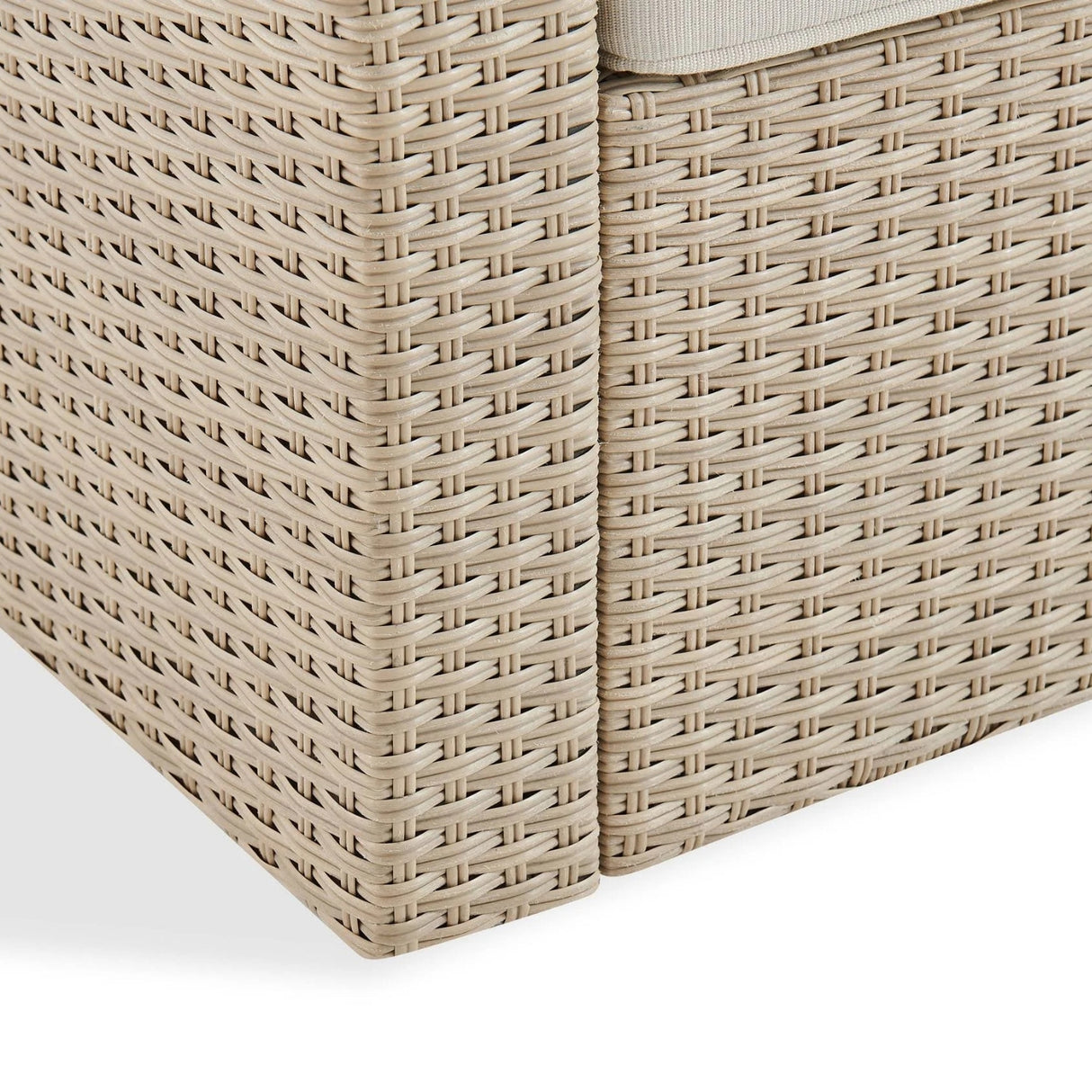 Outdoor All-Weather Wicker Single Seater Sofa