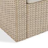 Outdoor All-Weather Wicker Single Seater Sofa