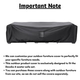Outdoor Six Seater Sofa Cover