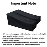Outdoor Double Lounger Cover