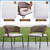 All Weather Resistant 5-Piece Outdoor Dining Set
