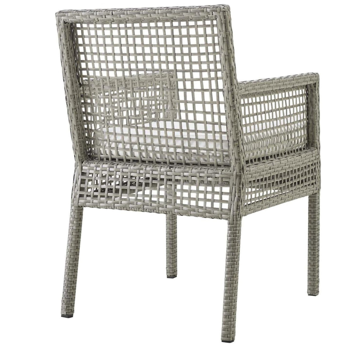 1-Piece Outdoor Rattan Wicker Patio Dining Chair