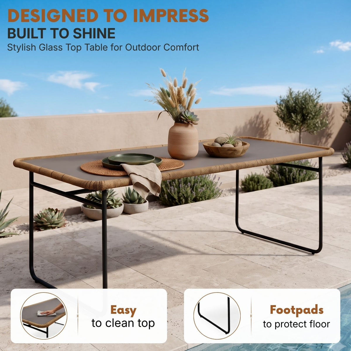 7-Piece Outdoor Patio Dining Set