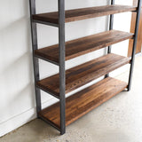 6-Tier Sheesham Wood Top Book Shelf