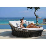 Outdoor Rope Round Patio Daybed Sofa