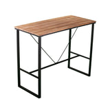 Outdoor Bar Table With Wooden Top