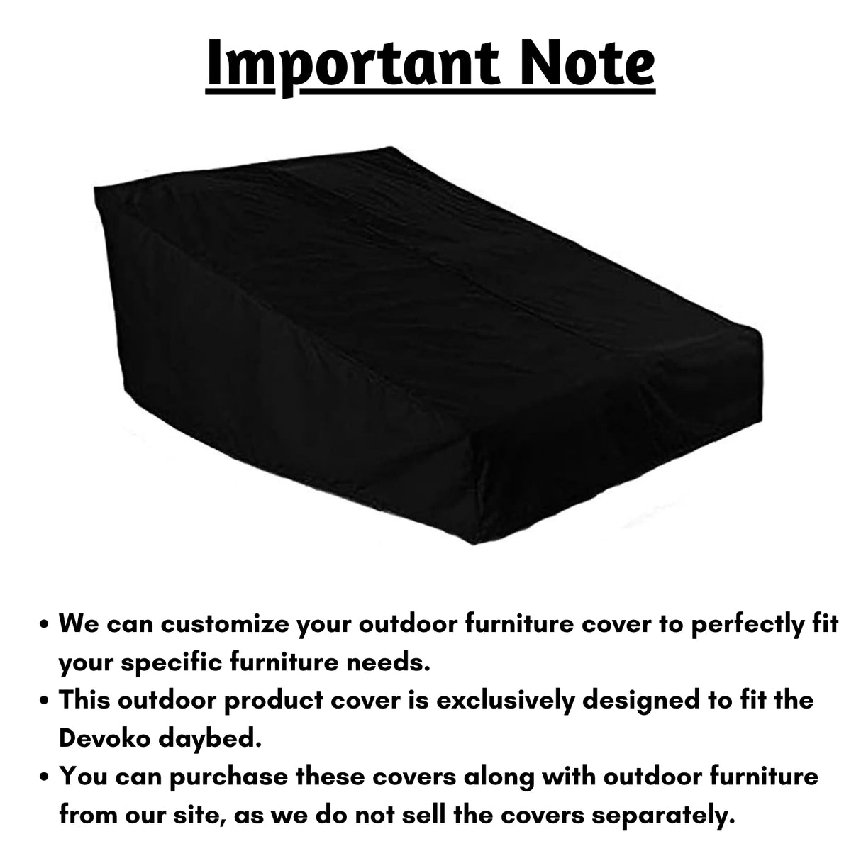 Outdoor Daybed Cover