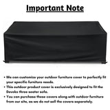 Outdoor Three Seater Sofa Cover
