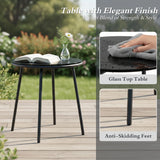 3 Piece Outdoor Rope Patio Set