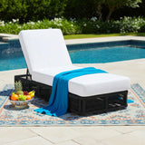 Outdoor All-Weather Rope Lounger with Cushions