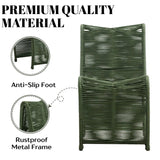 2-Piece Outdoor Rope Patio Chairs