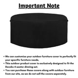 Outdoor 4+1 Dinning Set Cover